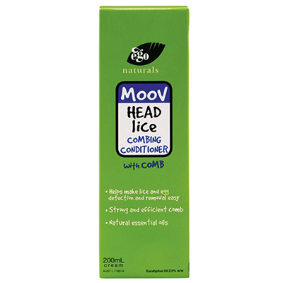 MOOV Combing Conditioner for Head Lice Detection 200ml - Green Cross Chemist