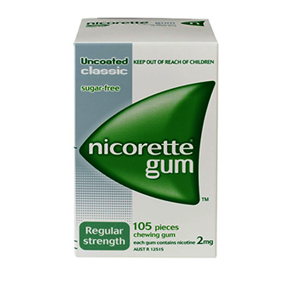 NICORETTE Gum Classic 2mg 105s - Green Cross Chemist