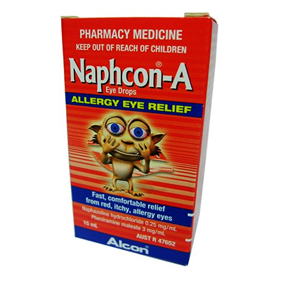Naphcon-A Allergy Eye Relief Eye Drops 15ml - Green Cross Chemist