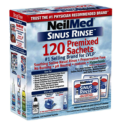 Neilmed Sinus Rinse Refill Sachets 120s - Green Cross Chemist