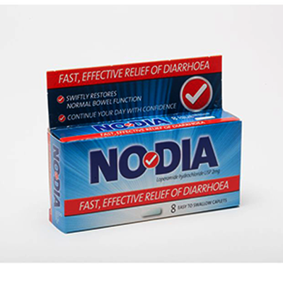 Nodia Loperamide Hydrochloride 2mg Caplets 8s - Green Cross Chemist