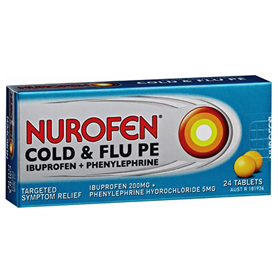 Nurofen Cold & Flu PE 24s - Green Cross Chemist