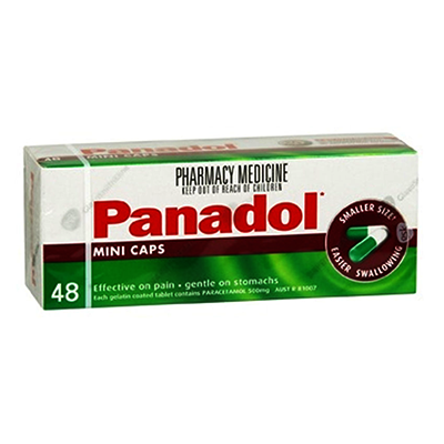 Panadol® Mini Caps 48s - Green Cross Chemist