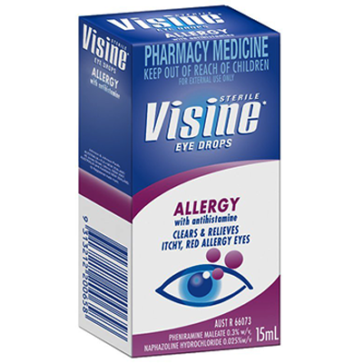 Visine Allergy Eye Drops 15ml - Green Cross Chemist