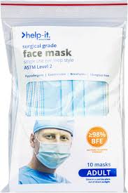 Face Masks Surgical Grade Pack of 10 - Green Cross Chemist