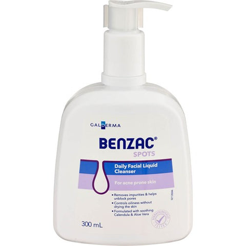 Benzac Facial Liquid Cleanser
