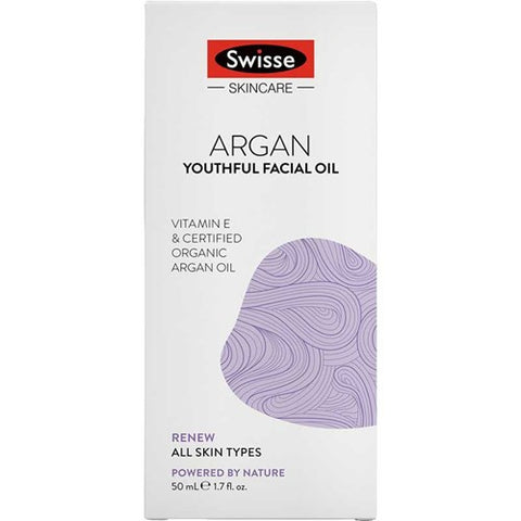 SWISSE Argan Face Oil Organic 20ml