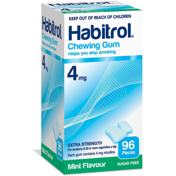 Habitrol Gum Mint 4mg 96