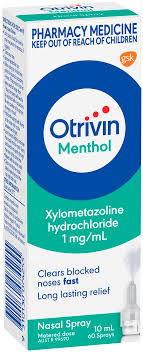 Otrivin® Blocked Nose Adult Nasal Spray Menthol 10ml