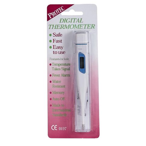 Protec Digital Thermometer - Green Cross Chemist