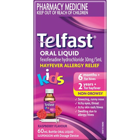 Telfast Childrens Elixir 60Ml Bottle