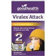 Good Health Viralex Attack Capsules 30 - Green Cross Chemist