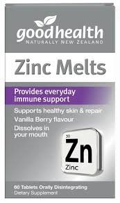 Good Health Zinc Melt Tablets 60 - Green Cross Chemist